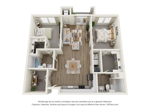 a 3 bedroom floor plan of a 2100 sq ft